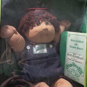 1985 Cabbage Patch Kids Doll with Denim Outfit